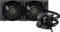 MSI MAG Coreliquid P240 - Enfriador líquido para CPU AIO - Listo para LGA 1700 - Radiador de 240 mm - Ventiladores PWM duales de 120 mm