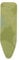 Brabantia Size B (49 x 15 inches) Replacement Ironing Board Cover with Thick Felt & Foam Padding (Calm Rustle) Easy-Fit, 100% Cotton