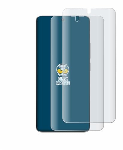 brotect Protection Intégrale 3D Incurvé Matte pour Xiaomi Redmi Note 13 Pro+ 5G (2 Pièces) - Couverture Complète, Film Protection Écran