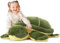 MorisMos 85cm lang riesen Schildkröte Kuscheltier XXL,Grün groß Schildkröte Plüschtier Stofftier,Geburtstag Geschenk Kinder Baby
