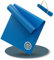 LILENO SPORTS Yogamatte Blau (180 x 60 cm) mit Tragegurt, Sport- und Yogamatte extra rutschfest in 4 mm Dicke, Gymnastik- und Fitnessmatte für Training und die