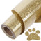 ​TORC Champagne Glitter HTV Champagne Heat Transfer Vinyl HTV Rolls, 12 x 6 ft Iron on Vinyl for T Shirts Champagne HTV Vinyl for All Cutter Machines Easy to Cut & Weed for Heat Vinyl Design 1 Roll
