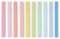 Amazon Basics Textmarker-Set, Pastellfarben, kein Verlaufen, für Bibelseiten, Keilspitze, 10 Stück, Gemischt