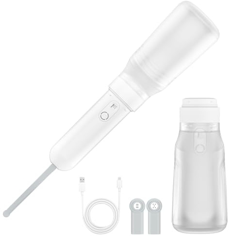 Bidet da viaggio portatile 400 ml - Handheld, IPX7 impermeabile, 3 livelli di pressione - ideale per attività all'aperto, campeggio e igiene personale