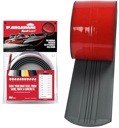 MEGAWARE KEELGUARD USA-Made, Original DIY Keel Protector, 5ft Charcoal