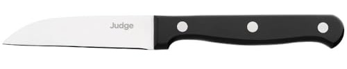 Judge Peeling Knife with Rounded Stainless Steel Blade, Dishwasher Safe, 8.9cm / 3.5