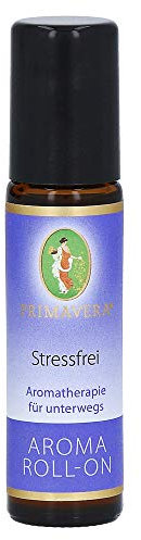 PRIMAVERA Duft Roll-On Stressfrei bio 10 ml - Lavendel - Aromaöl, Duftöl, Aromatherapie für unterwegs - beruhigend - vegan