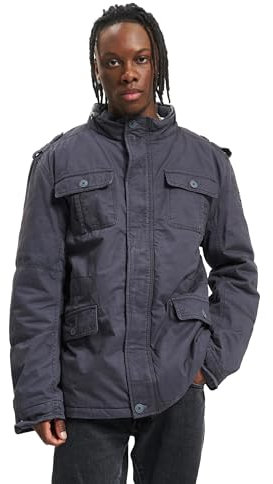 Brandit Britannia Jacket, Uomo, Indigo, M