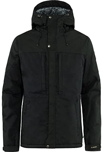 Fjällräven Herren Jacke Skogsö Padded, Black, M, 82279-550