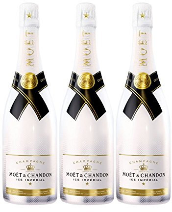 LOT 3 CHAMPAGNES MOËT & CHANDON MOËT ICE 75CL