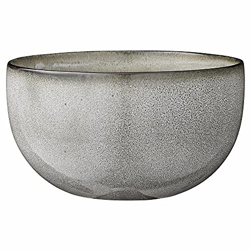 Lene Bjerre Schale Amera, grau, Keramik