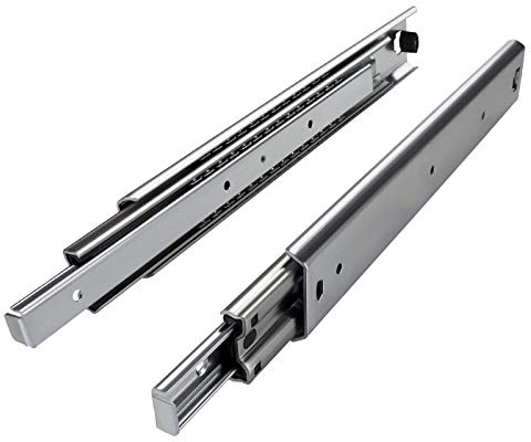 SOTECH 1 Paar Vollauszüge 118598 Länge 1250 mm Höhe 53,4 mm Tragkraft 85 Kg | Schubladenschiene Teleskopschiene