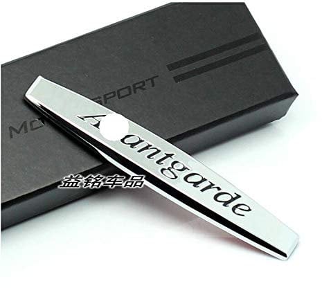 E772 Avantgarde Emblem Badge auto aufkleber 3D car Sticker Abziehbild Neu
