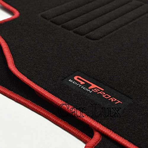 Car Lux Tapis de voiture sur mesure en velours pour Megane III AR03375