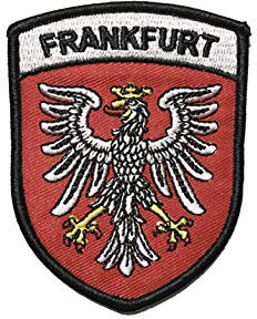 Frankfurt Wappen Einer Bestickt Eisen auf Patch