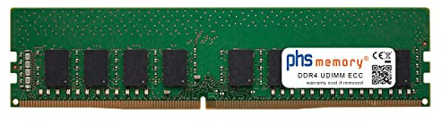 PHS-memory 16GB RAM Speicher kompatibel mit QNAP TVS-h1288X-W1250-16G DDR4 UDIMM ECC 3200MHz PC4-25600E