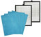 PUREBURG Replacement Filter Compatible with UNbeaten Pets 300, UN142 & UN142 Pro Air Purifiers,2-Pack H13 True HEPA 4-Stage Filtration