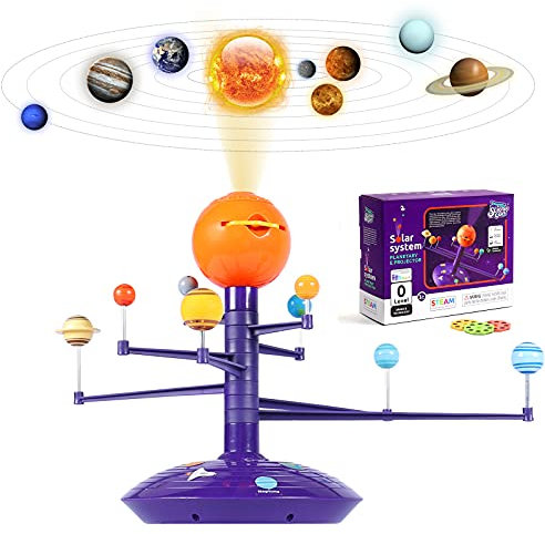 Science Can Solar System Model Kit Planetarium Projector for Kids Age 3+