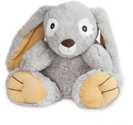 Pelucho - Peluche Bouillotte déhoussable Lapin - Made in France - Lavande et blé - Chaleur - Bien être - Douceur - Bouillotte sèche - Bouillotte Bébé - bouillotte micro-onde