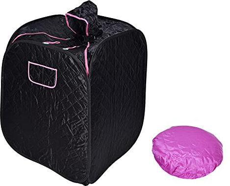 Tenda Sauna A Vapore, Box Spa Portatile A Vapore per Una Persona per Tutto Il Corpo, Bagno Turco Pieghevole Leggero per Perdita di Peso, Solo Sostituzione della Tenda per Sauna Personale a Casa
