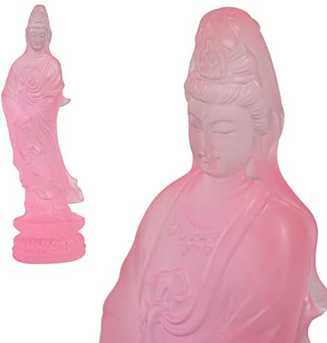 Guan Yin Statue, Quan Yin, Kwan Yin im Wind, Kuan Yin Buddha-Statue, Zen, meditierende Statue, Göttin der Göttin der Gnade und des Mitgefühls im Wind, Yoga, spirituelle Feng Shui-Dekoration