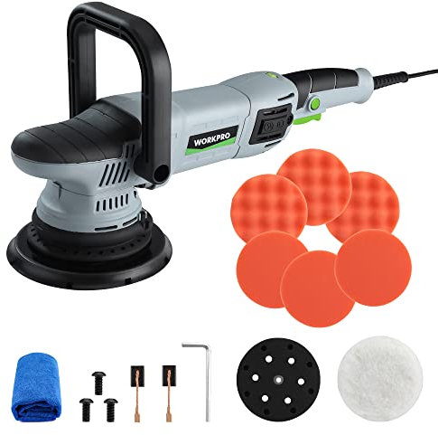 WORKPRO 6 Dual Action Random Orbital Polisher Kit