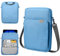 TiMOVO 9-11 Funda para Tableta con Correa de Hombro para iPad 11 Pulgadas A16 2025, iPad 10ª Gen.10.9, iPad 10.2, iPad Air 11/Air 5ª/4ª Gen. 10.9, Galaxy Tab A9+/A9 Plus 11, Azul de Cobalto