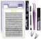 B&Q Lash Extension Set, 0.07D, 9–15 mm Mix, 30D Eyelash Extension Set, Lash Glue, Remover and Applicators for Eyelash Extension Beginners, Pack of 280 (Set-30D-0.07D, Mix)