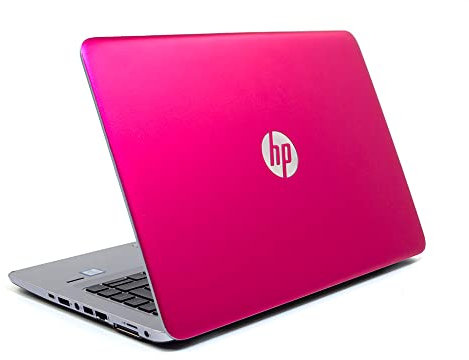 HEWLETT PACKARD Ordinateur Portable 14 Pouces, PC Portable, HP Elitebook 840 G3, i5-6200U, RAM 8 Go, SSD 256 Go, Clavier AZERTY Rétroéclairé, Laptop Windows 10, Garantie 2 Ans (Reconditionné) (Pink)