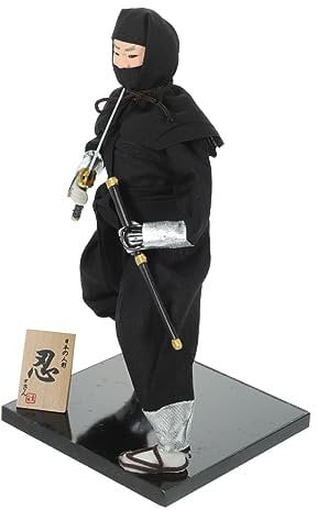 HEMOTON Japanische Puppe Samurai Ninja Humanoide Puppe Japanische Wohndekorpuppe (Ninja Jahr 2) 1stk Teedekorationszubehör Japanische Wohnkultur Desktop-dekor Einstellen Esstisch Schaum