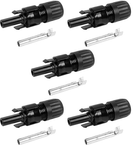 HELUKABEL Komplette Solarpanel-Steckdose mit MC4-Buchse Made in Germany (x5)
