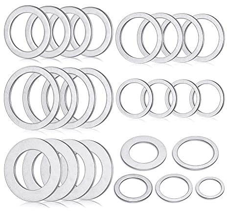 zZUupy 20 Pcs Saw Blade Bushing Set Saw Blade Adapter Ring Saw Blade Spacer,for Saw Blade, Marble Blade Inner Hole Conversion,