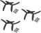 Alasum 3stücke Propeller Robustem Rc Quadcopter Und Multicopter Leicht Und Elegantem Schwarz Einfache Installation