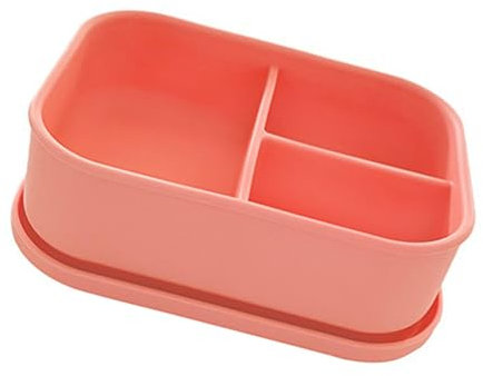 800ML Multifuntional Food Storage Box Lunch Box Silicone Lunch Organizer Silicone Texture per Scuola Picnic e Viaggi