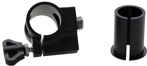 HangTon Support de montage de tige 15 mm 19 mm RMB-8 pour objectif d'appareil photo ARRI RED Sony Canon EVF cforce sans fil Follow Focus, vis 3/8