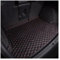 YSQIFBABD Auto Kofferraummatte Für Skoda Für Kodiaq 5-Sitze 2019 2020 2021 2022 2023 Kofferraum Matte Auto Zubehör Kofferraumschale Schutzmatte(Black-Red)