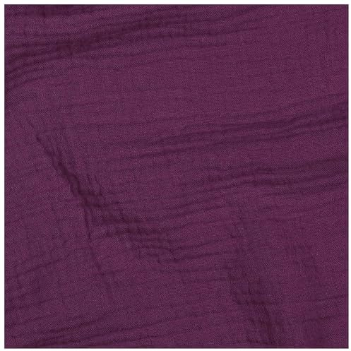 Musselin Bio Organic ab 1m Baumwollstoff Double Gauze Mulltuch Stoff Oeko-Tex