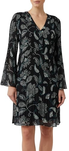 COMMA Blusenkleid in Plissee-Optik