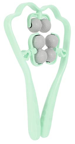 DEARMAMY Nackenrolle Manuell Für Hause Massagerolle Zur Linderung Von Nackenschmerzen Multifunktionales Körpermassagegerät Handgehaltenes Muskelmassagegerät Professionell Und Langlebig