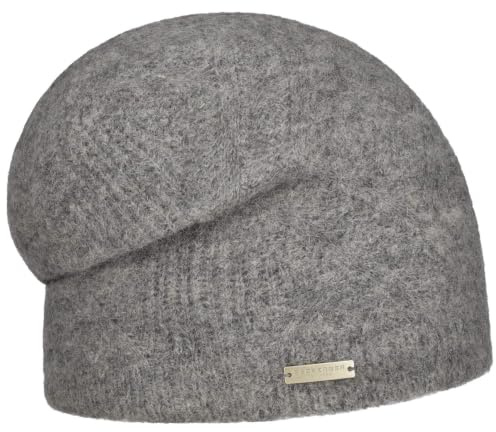 Seeberger Ricalea Alpaka Headsock Mütze Beanie Alpakamütze Wollmütze Damenmütze Damen - mit Futter, Oversize Herbst-Winter Winter