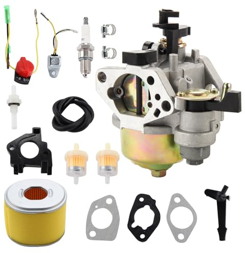 DOCAS GX340 GX390 GX420 Carburatore Kit Compatibile per Motore Honda GX340 GX390 GX420 420cc 301cc 11PS 13PS 16PS 390cc 420cc Pompa Acqua Tosaerba Generatore Ricambi Kart