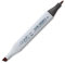 COPIC Classic Marker Typ E - 19, Redwood, professioneller Layoutmarker, mit einer breiten und einer feinen Spitze