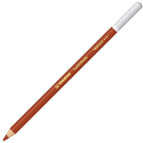 Pastellkreidestift - STABILO CarbOthello - Einzelstift - siena gebrannt