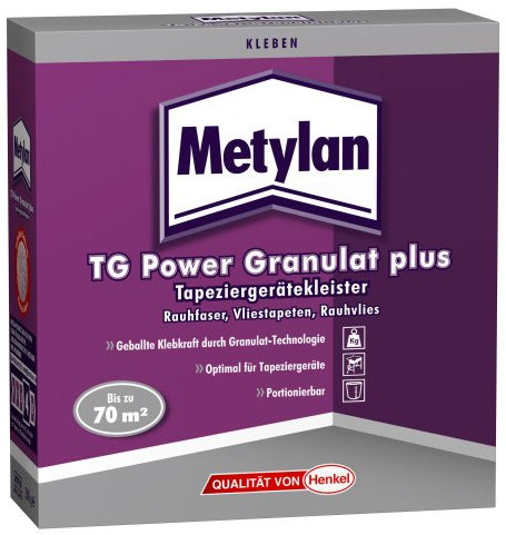 Metylan 366736, Tapeziergerätekleister, TG Power Granulat plus, 500 g