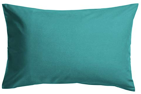 GC GAVENO CAVAILIA Percale Pillow Case, Polycotton, Teal, Queen