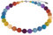 Adi Modeschmuck Polariskette 'Mayla', klassische Kugelkette aus 14mm original italienischen Polaris Perlen, handgefertigt in Berlin (Bunt)