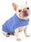 Hund Pullover - weiche und warm T-Shirt Hunde Frühling Kleidung Mantel Katzenpullover für kleine Hunde Katzen Blau S