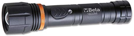 BETA 1833 M - Torcia led ad alta luminosità in robusto alluminio anodizzato, fino a 700 lumen