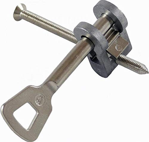 K. A. Buntbarteinsatz PZ-Schlösser Druckg.gl.Anz.Schlü.1, Silber, Schloss, Tastenfeld, Industrial, Polished Silver