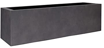 ESCHBACH® Pflanzkübel Box 60 Espresso Anthrazit Rechteckig * 60 x 20 x 20 cm * 10 Jahre Garantie